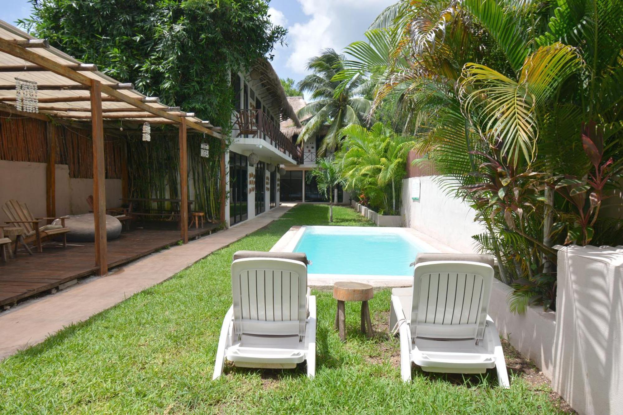 Casa Delia Hotel Downtown Bacalar Luaran gambar