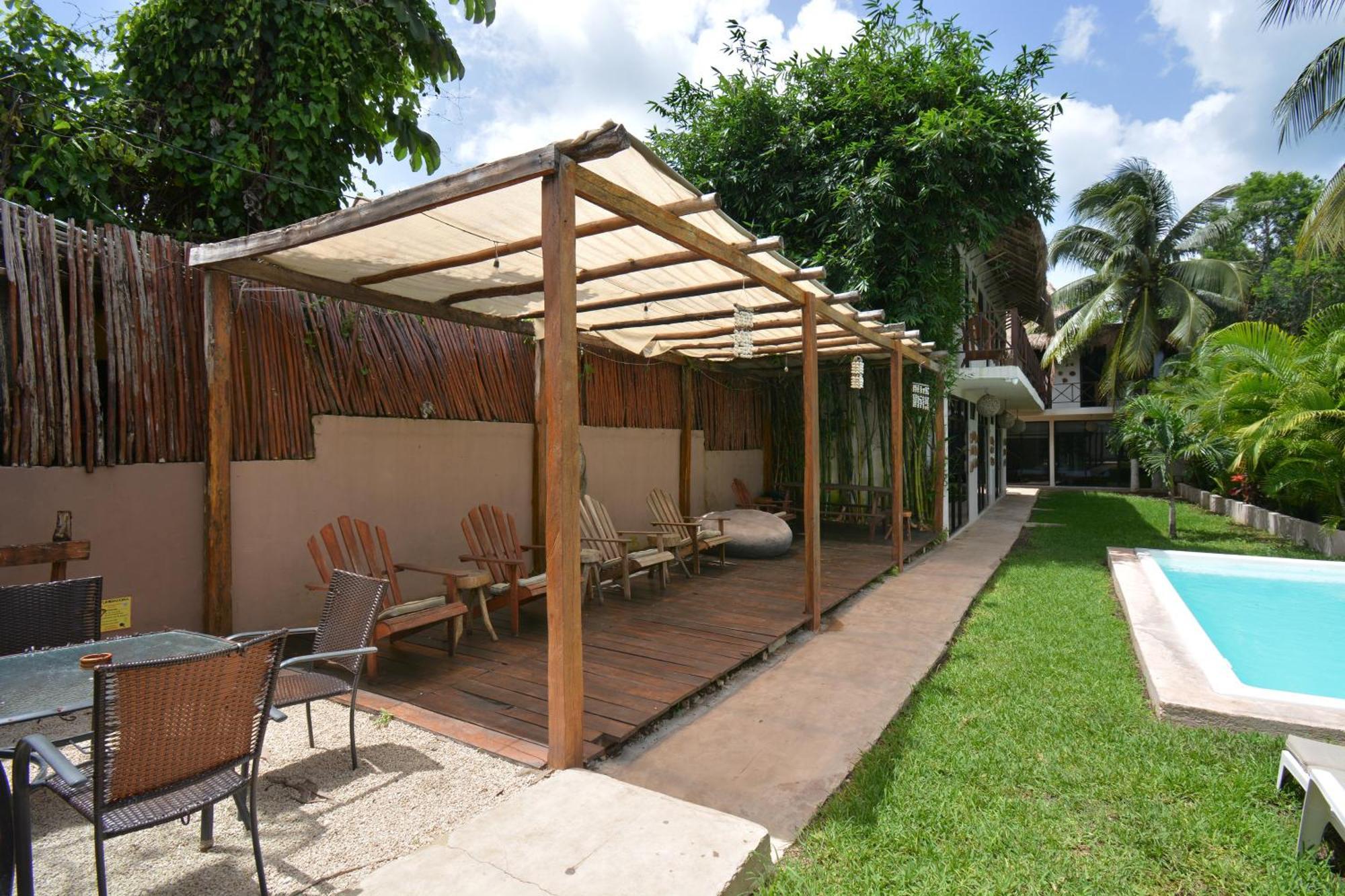 Casa Delia Hotel Downtown Bacalar Luaran gambar