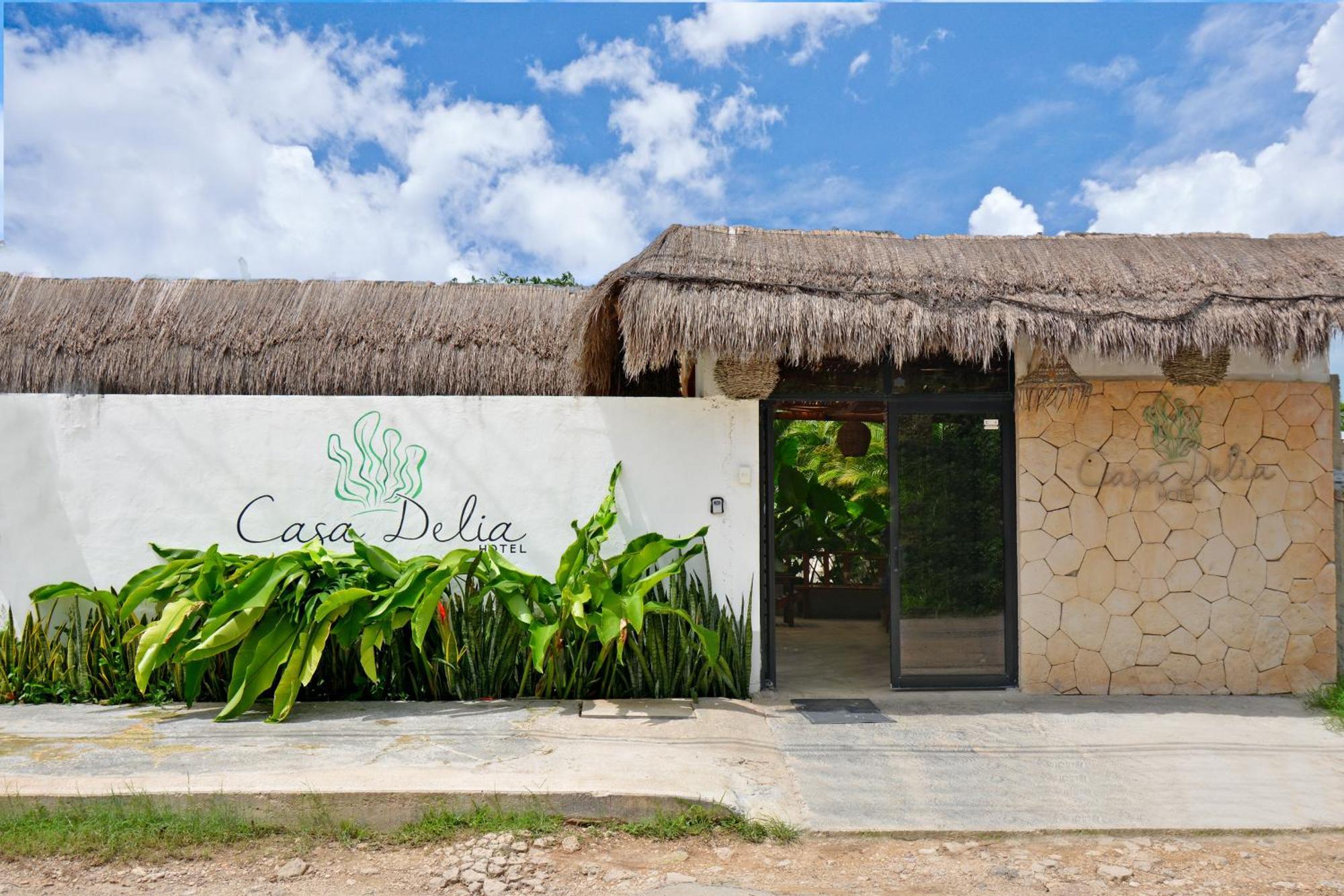 Casa Delia Hotel Downtown Bacalar Luaran gambar