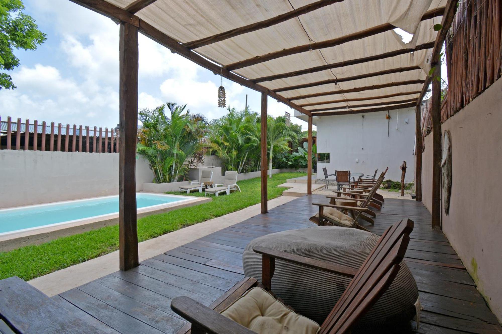 Casa Delia Hotel Downtown Bacalar Luaran gambar